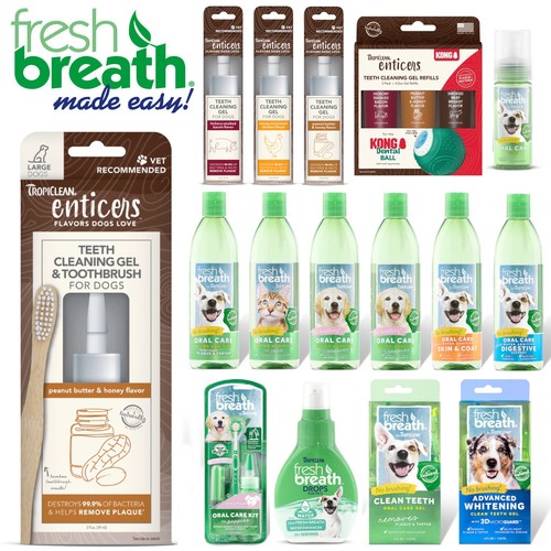 Tropiclean fresh breath dog - breath, &