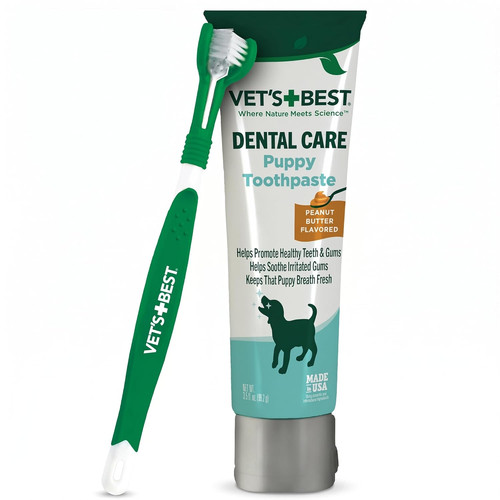 Dog toothpaste toothbrush - &,