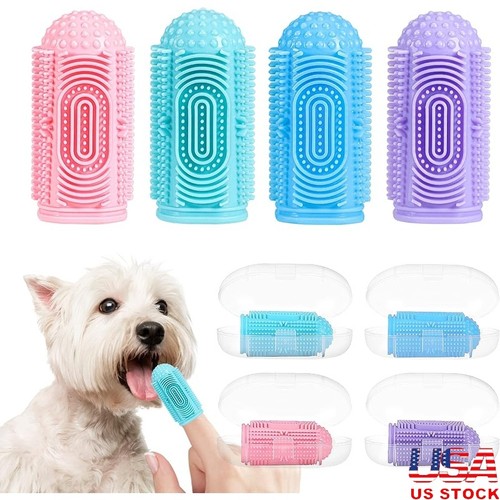 Pet finger toothbrush dogs - pet,