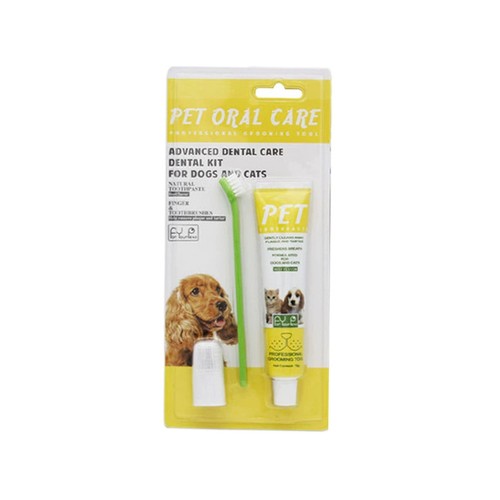 Pet dental kit - pet, brush