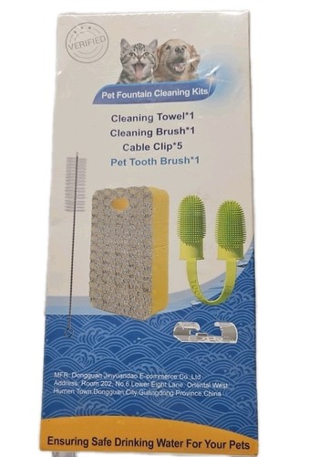 Pet fountain cleaning kit with - fountain,