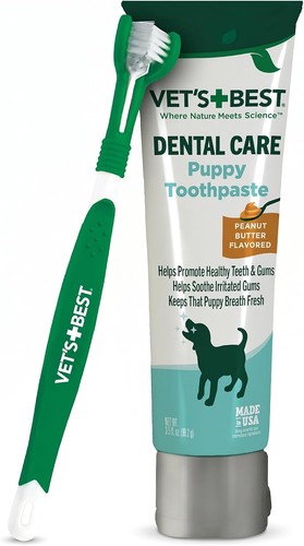 Puppy toothpaste toothbrush - puppy,