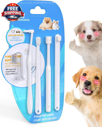 Small dog puppy toothbrush - small,