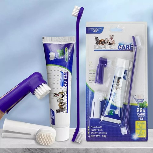 Toothbrush and toothpaste - and, kit