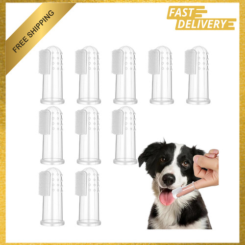 Dog finger toothbrush kit - finger,