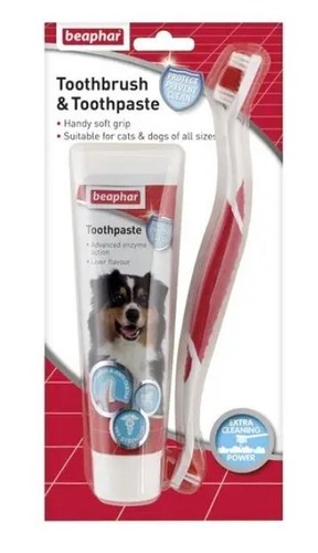 Beaphar toothbrush - toothbrush, &