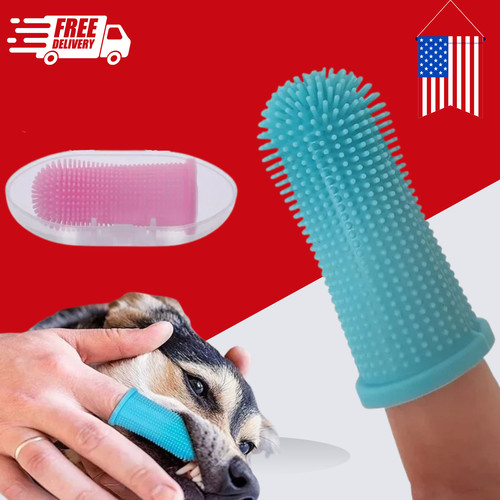 Pet finger toothbrush 360 - pet,