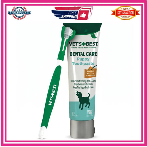 Vet best puppy toothpaste - vet's,