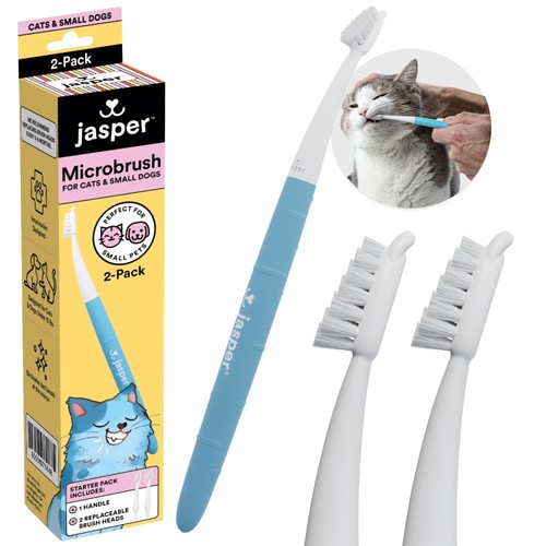 Microbrush cat toothbrush - microbrush,