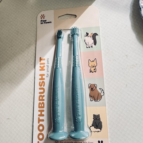 Small pet silicone - silicone, toothbrush