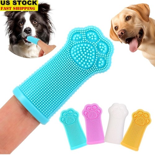 Dog finger toothbrush silicone - dog,