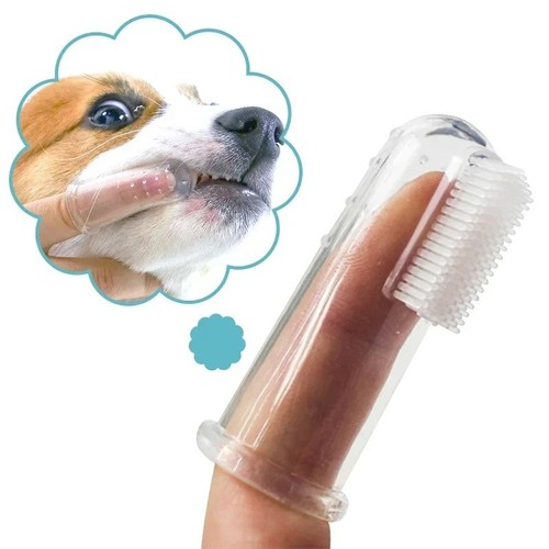 Pet finger toothbrush - pet,